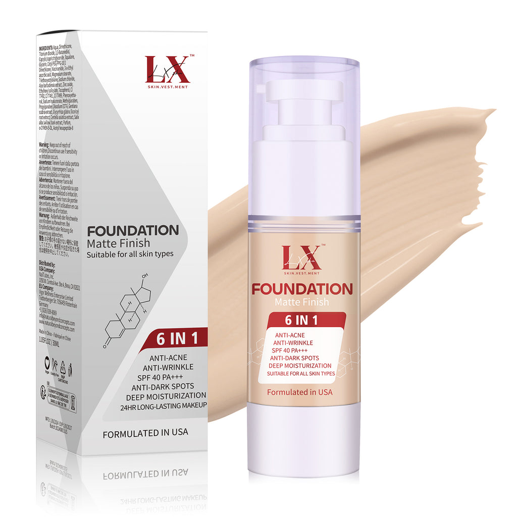 6 in 1 Foundation #101