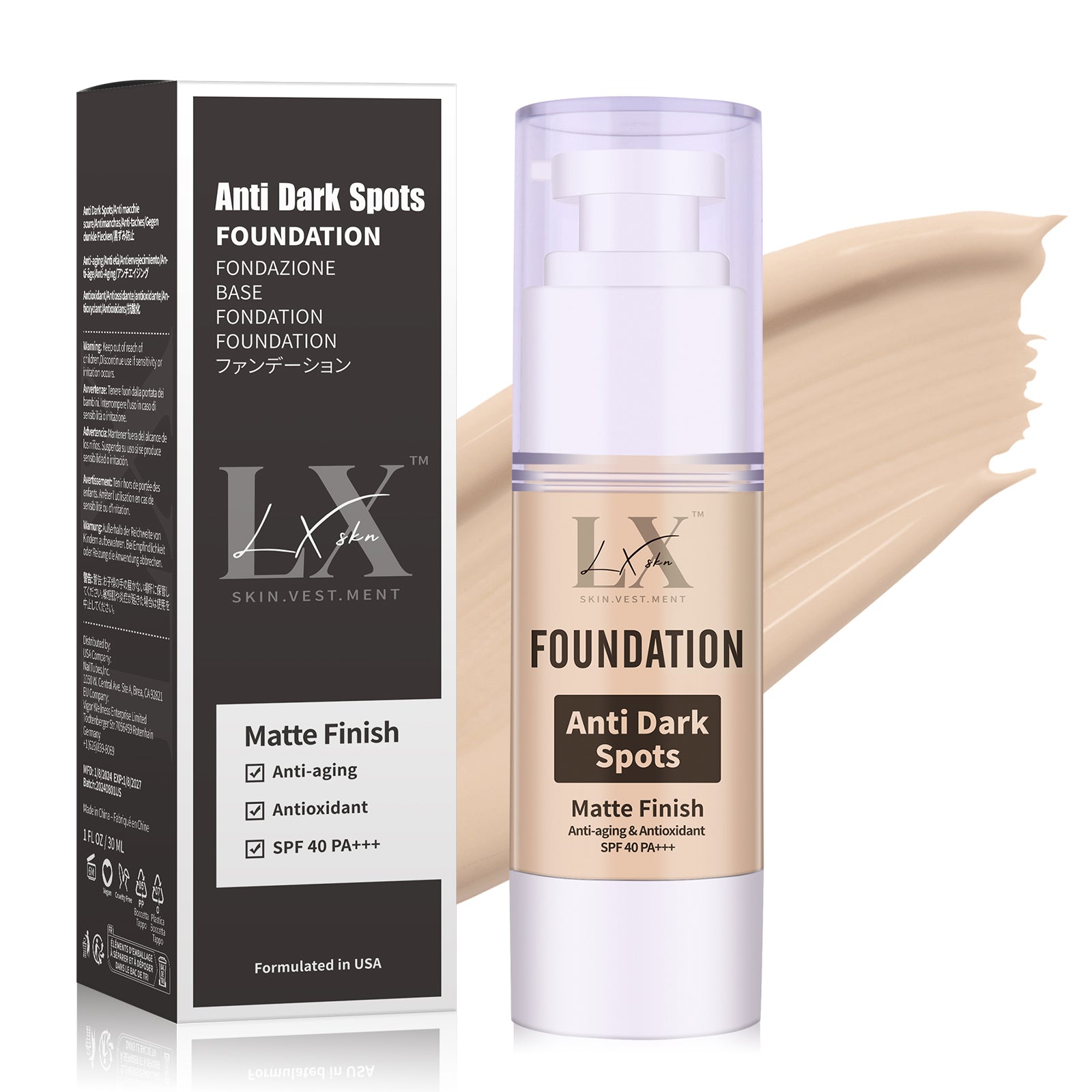 Anti-pigmentation Foundation #101