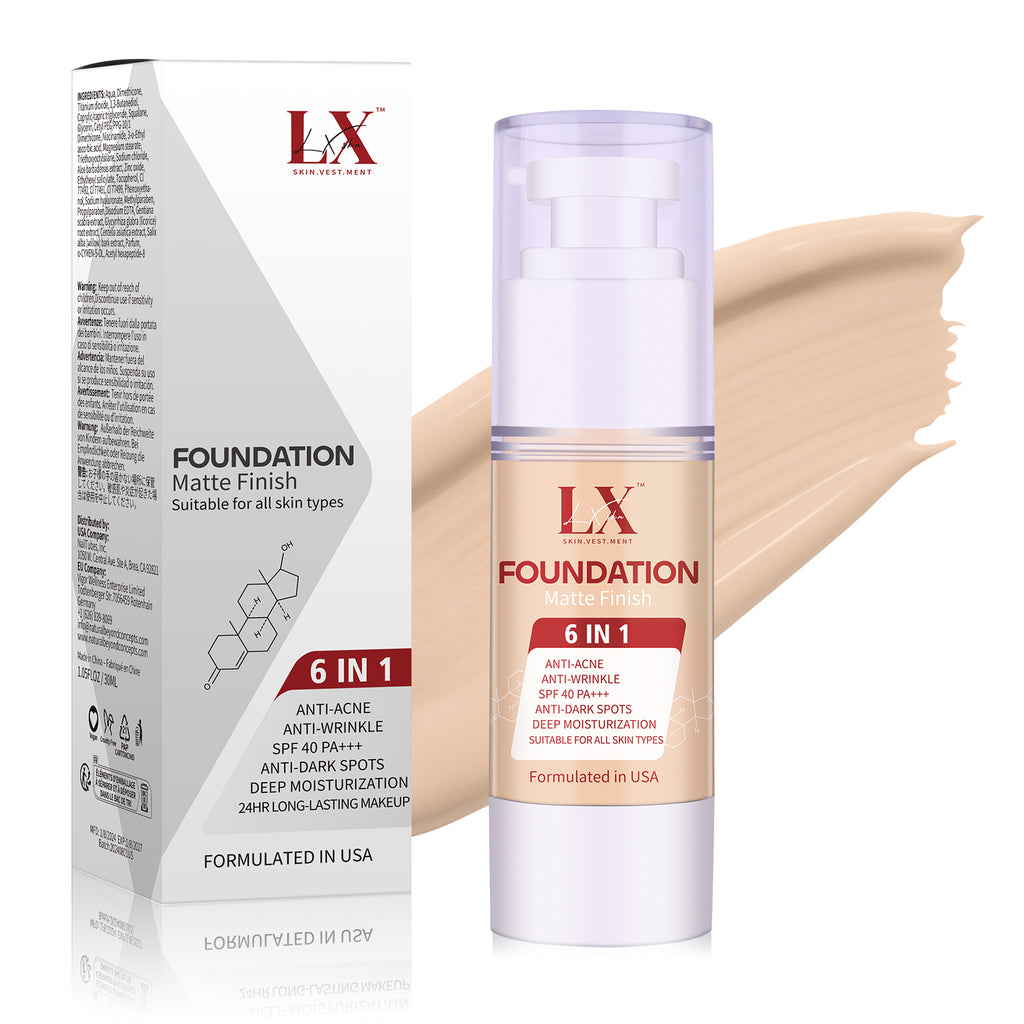 6 in 1 Foundation #106