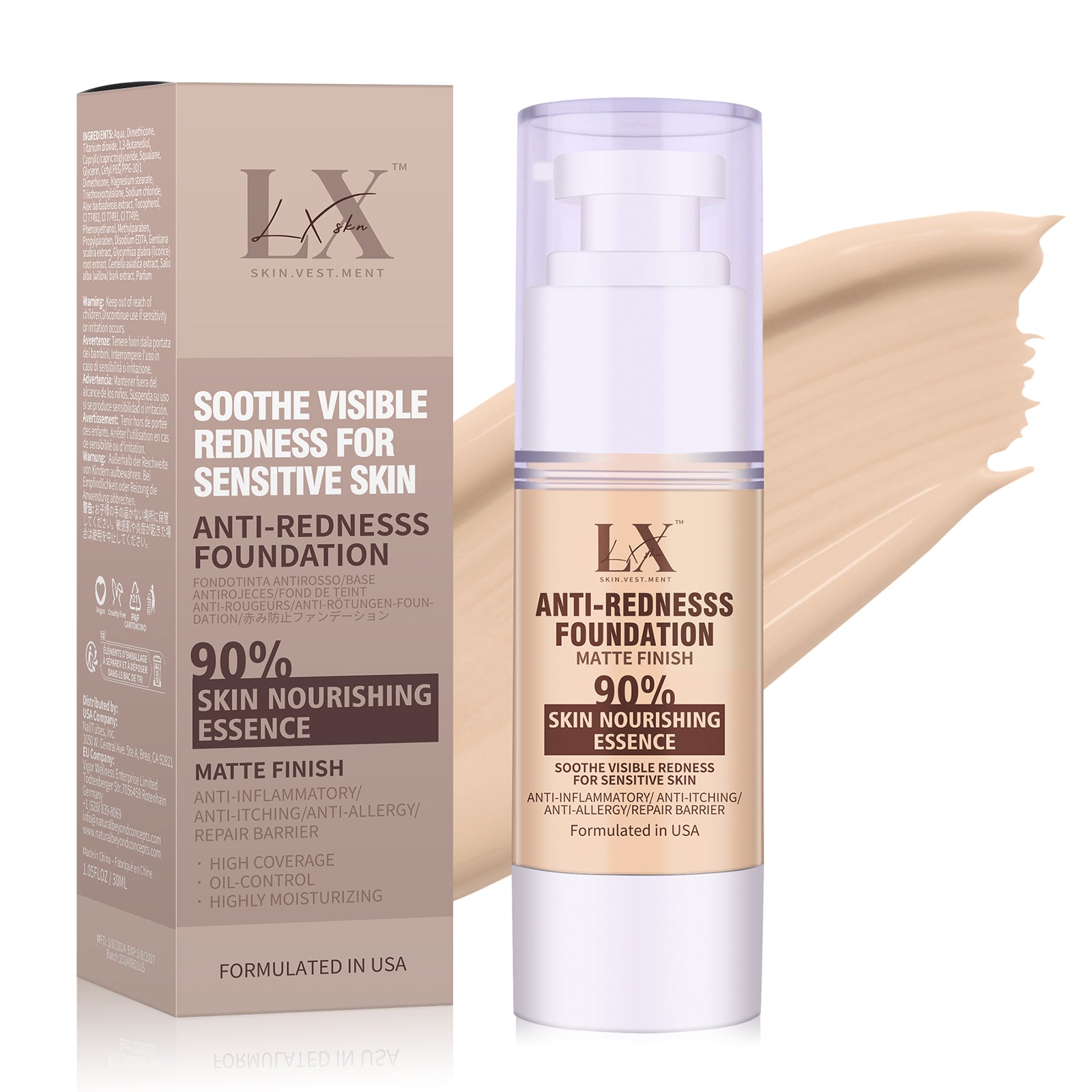 Anti-redness Foundation #106