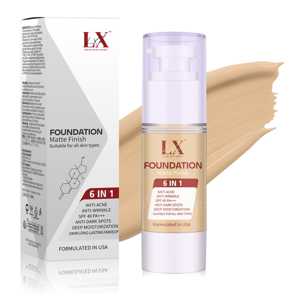6 in 1 Foundation #108