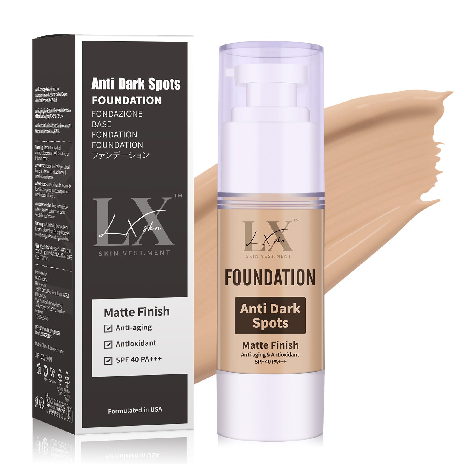 Anti-pigmentation Foundation #206