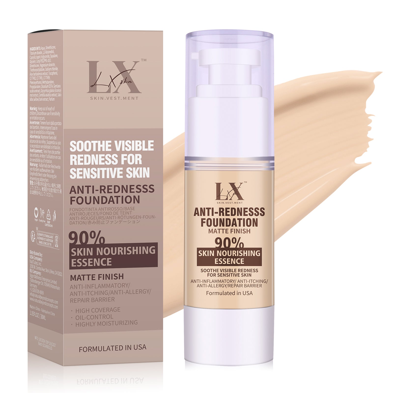 Anti-redness Foundation #209