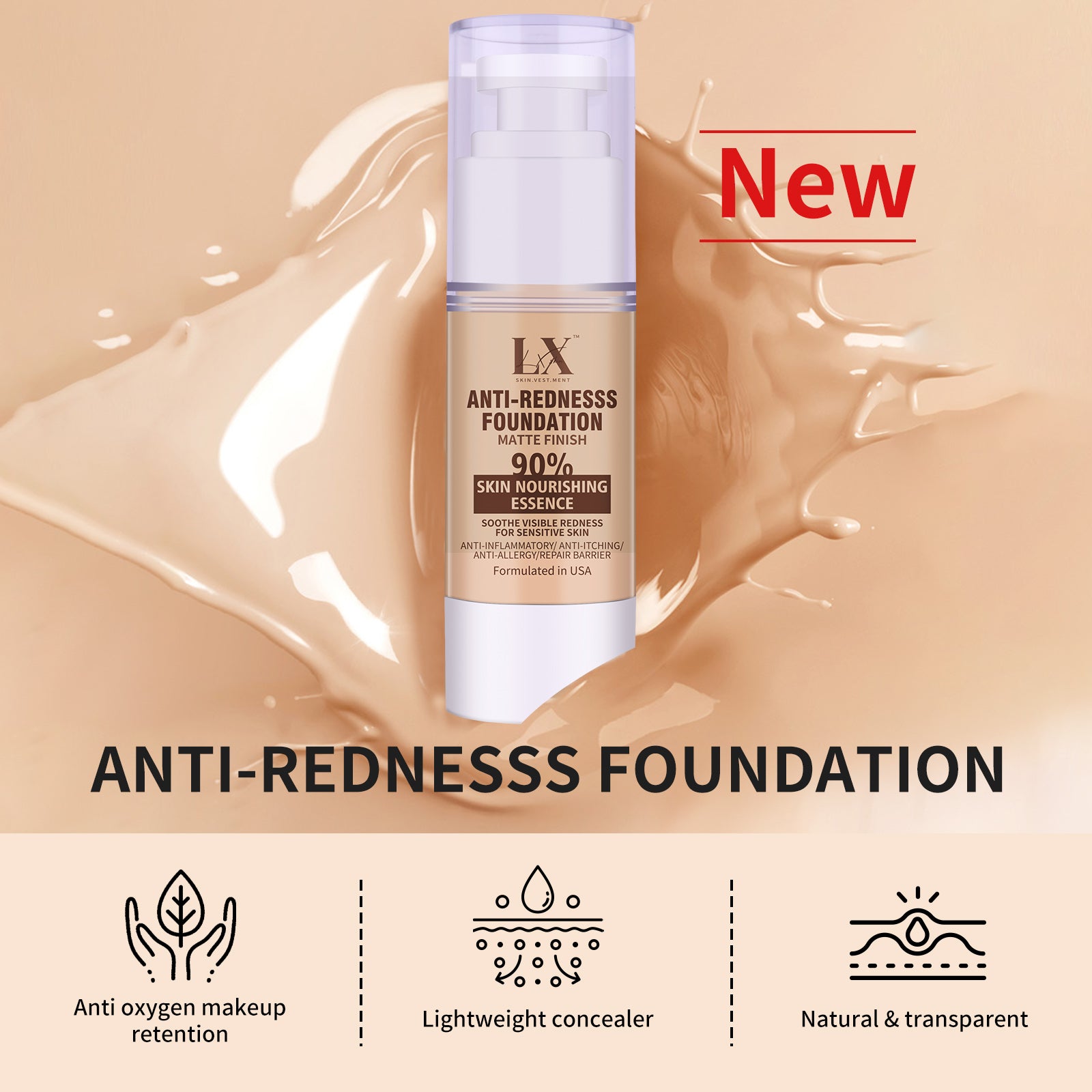 Anti-redness Foundation #101