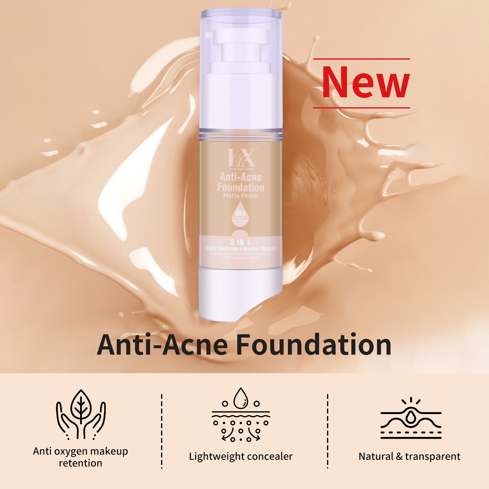 Anti-acne Foundation #101