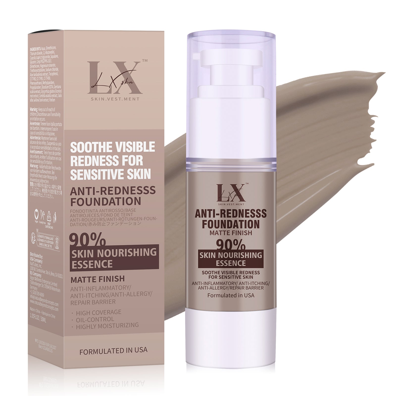 Anti-redness Foundation #408