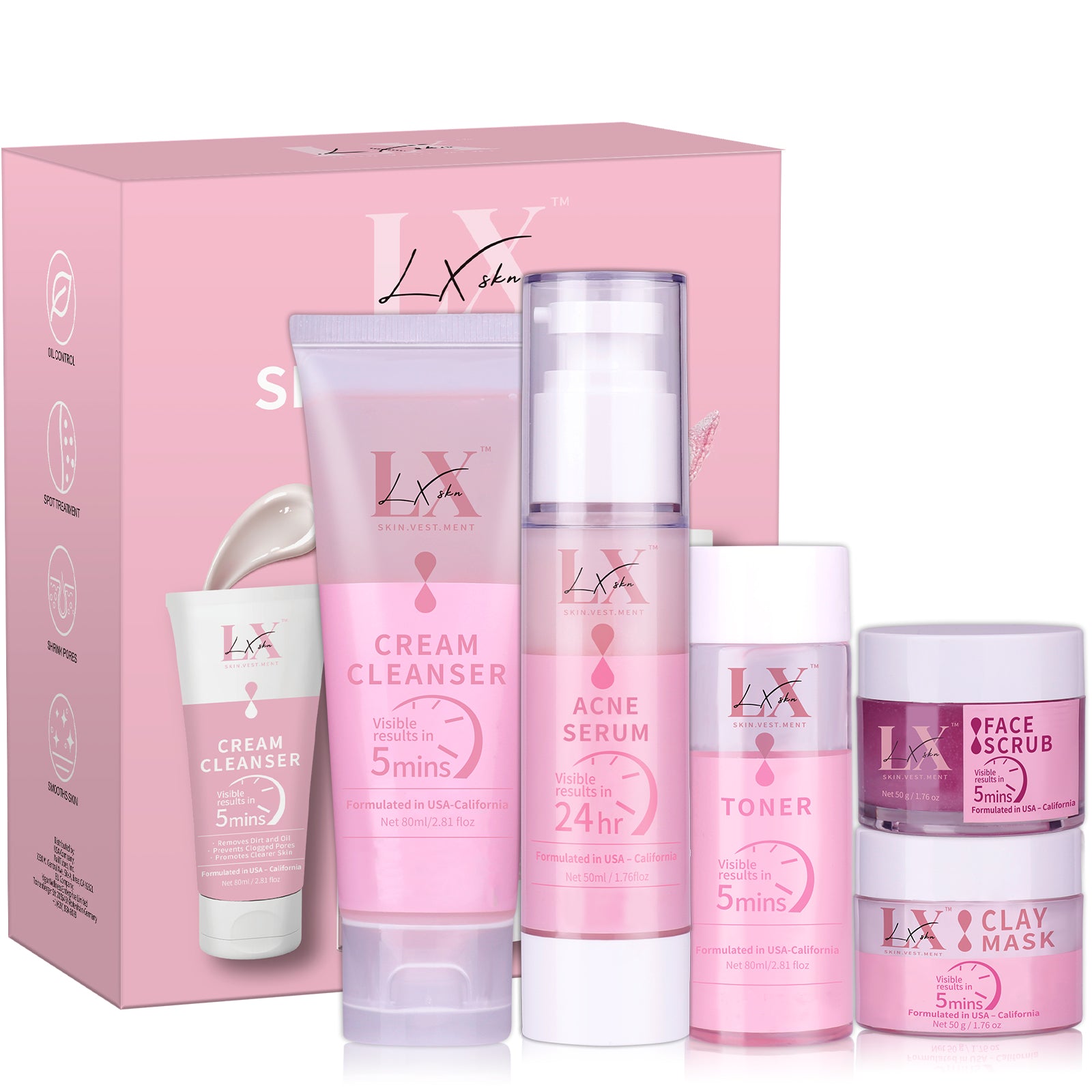 5 Step Skincare Kit