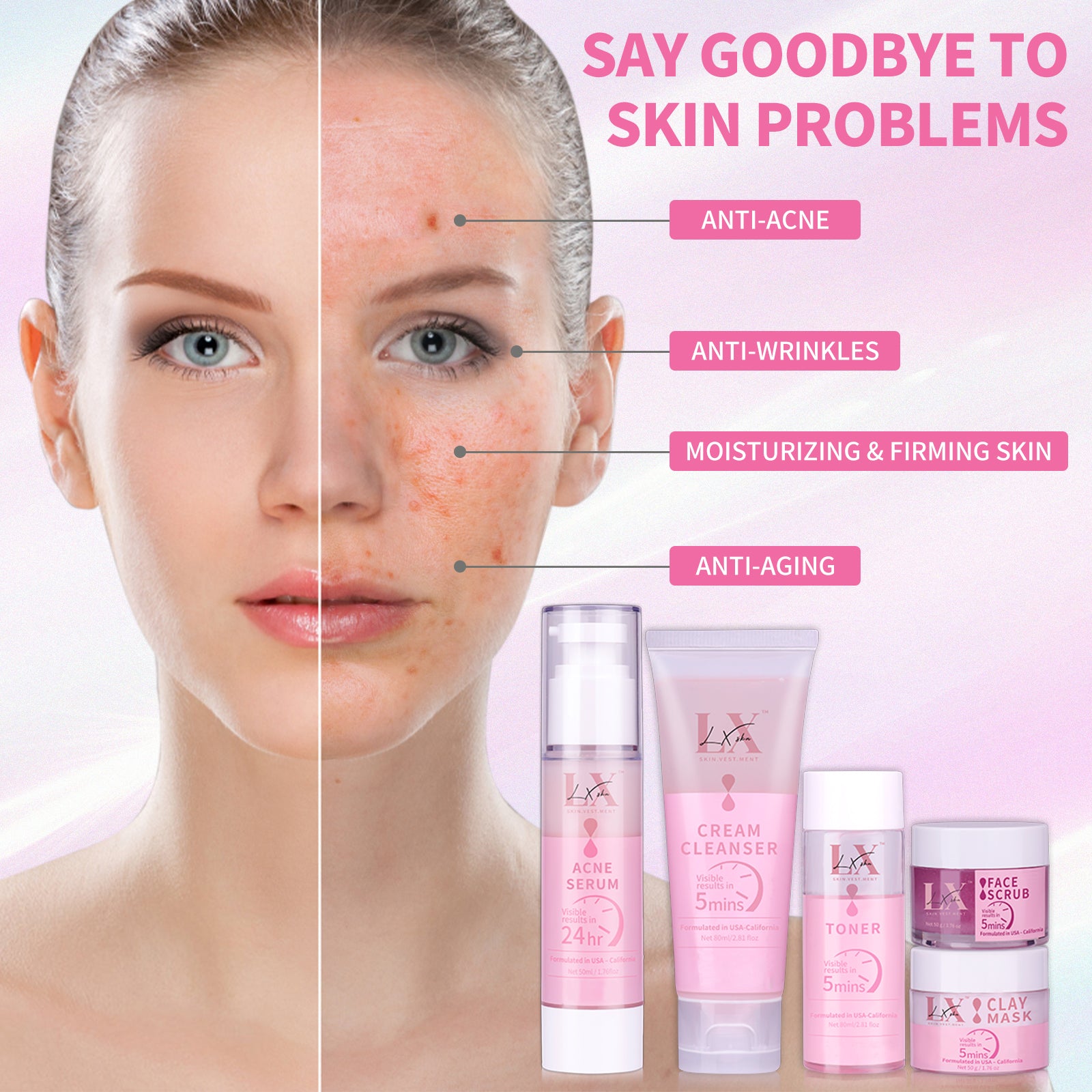 5 Step Skincare Kit