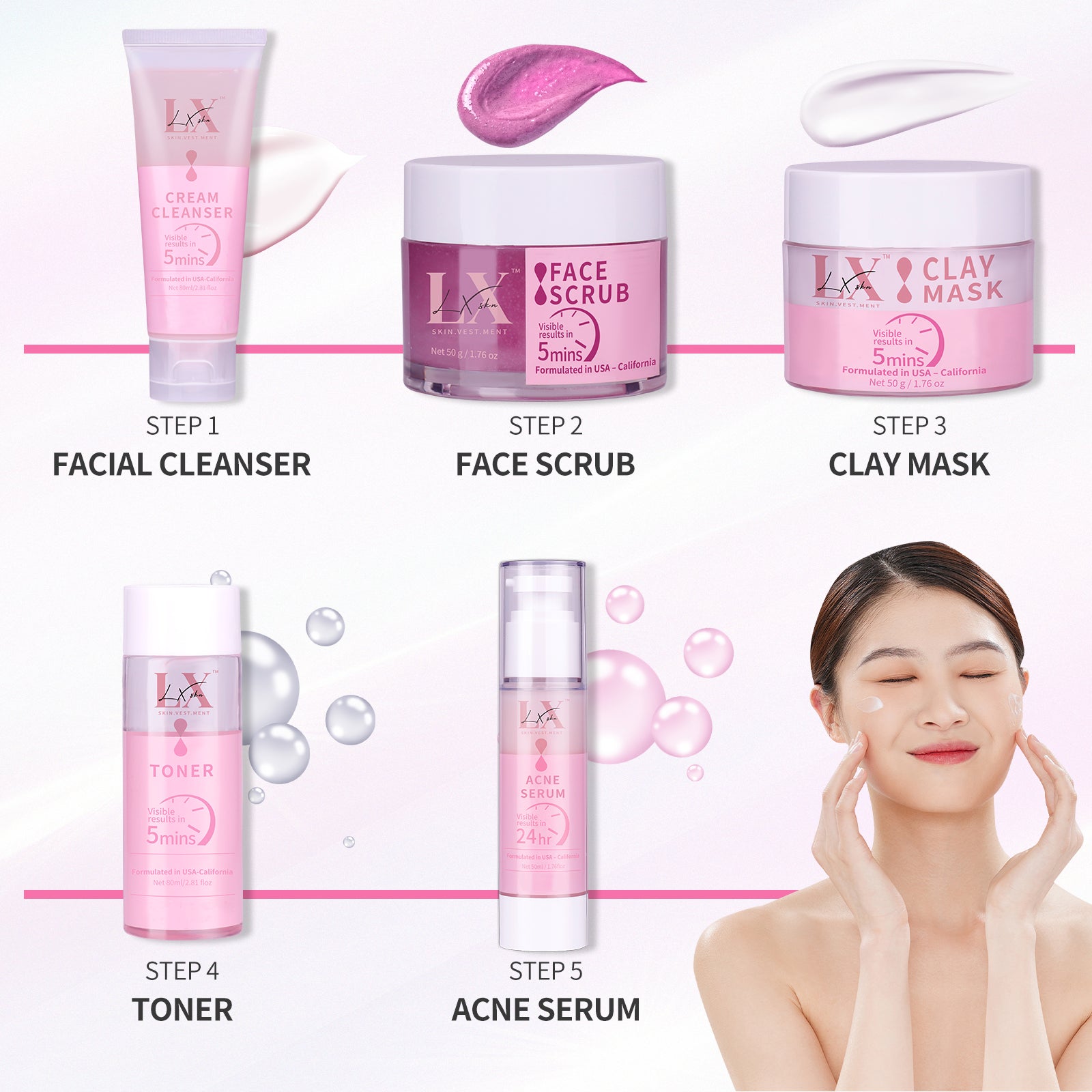 5 Step Skincare Kit