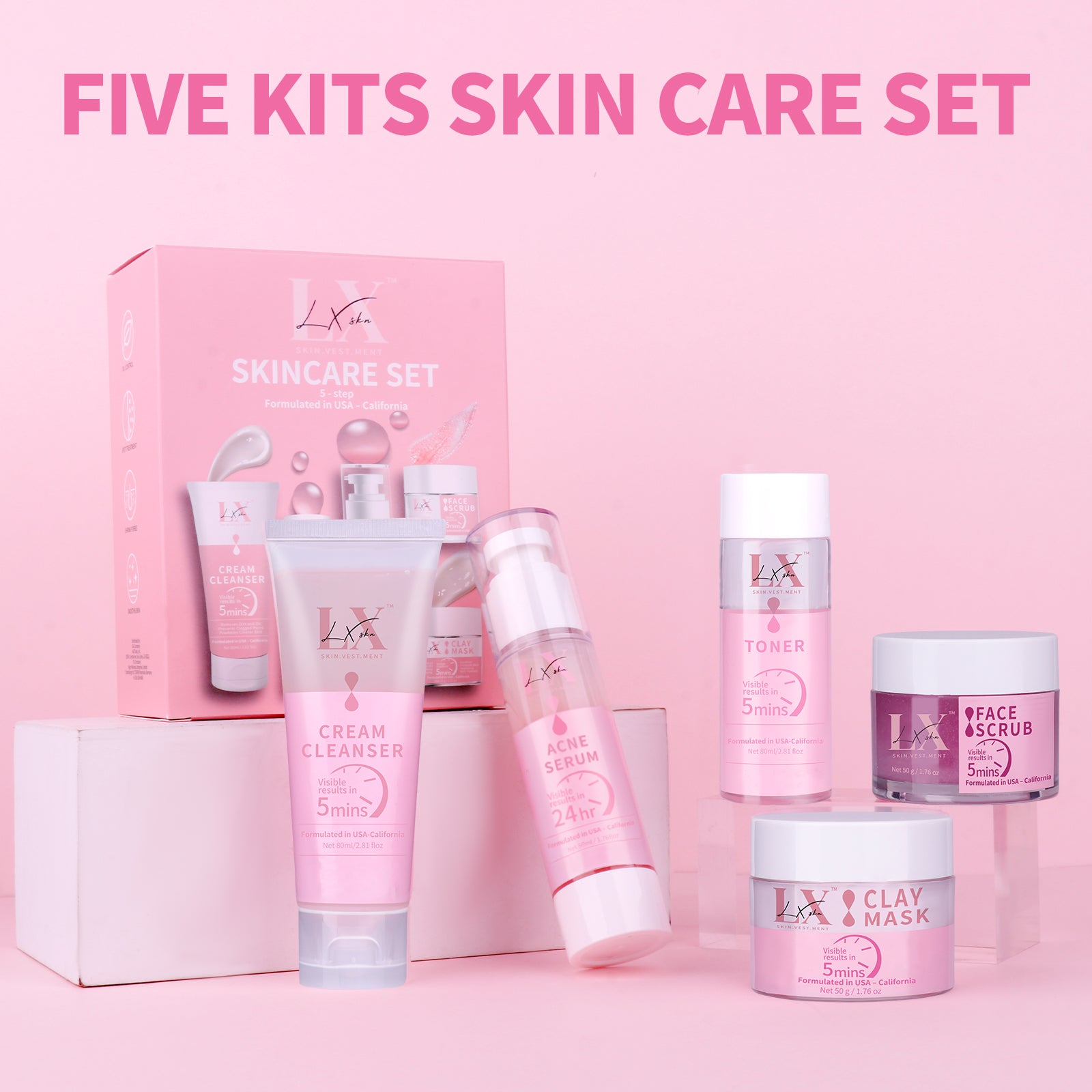 5 Step Skincare Kit