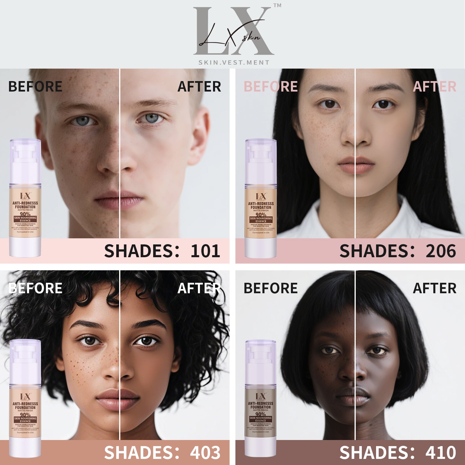 Anti-redness Foundation #101
