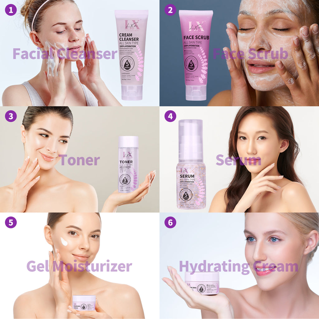 6 Step Skincare Set